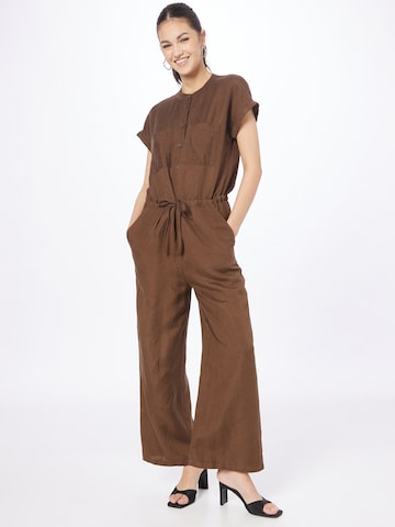 TOM TAILOR Jumpsuit in Brown: front