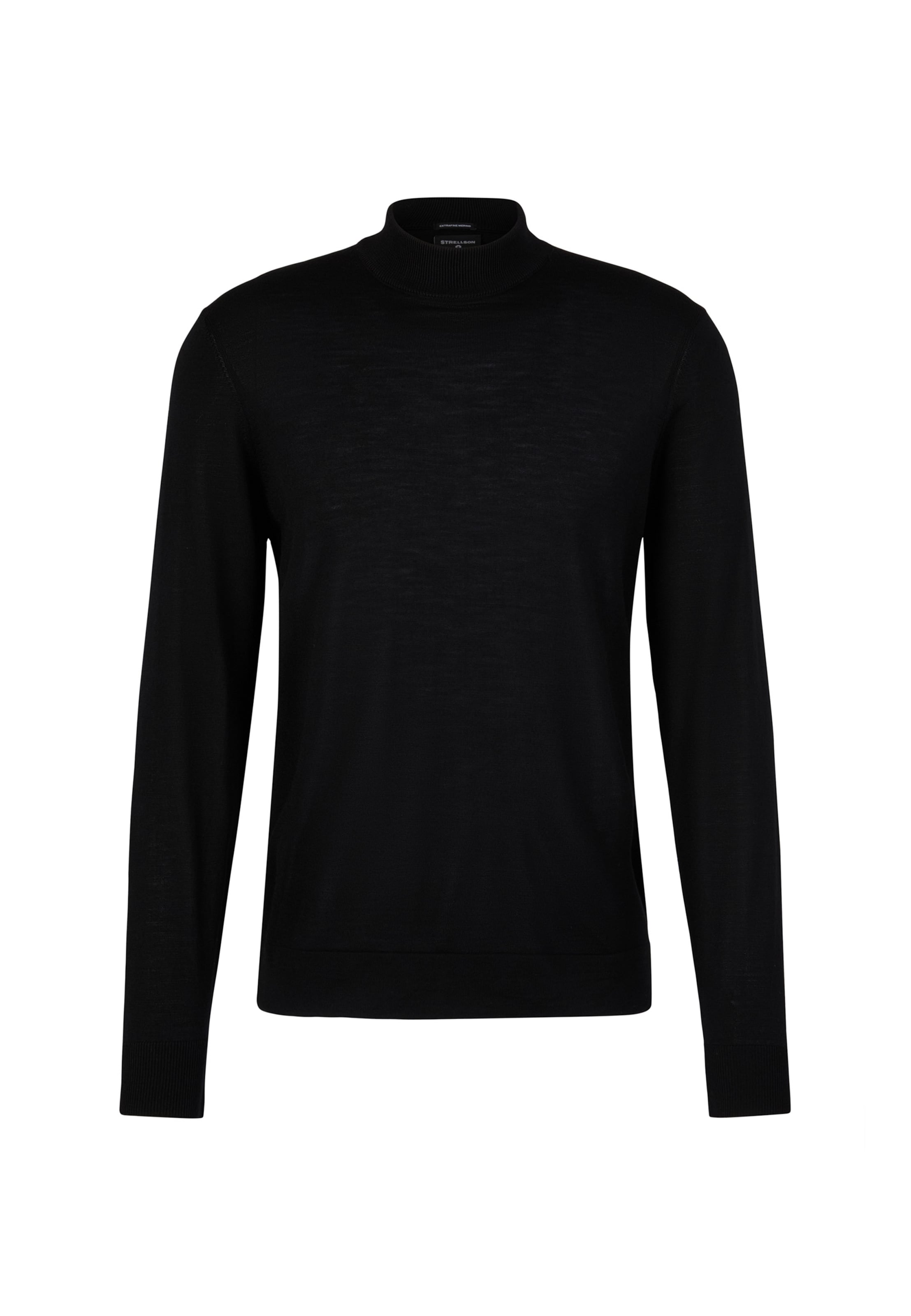 STRELLSON Trui 'Marek' in Zwart: voorkant