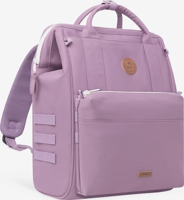 Cabaia Backpack in Purple: front