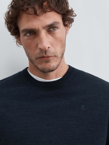 Scalpers Scclassic Round Neck Tricot ' ' in Grau