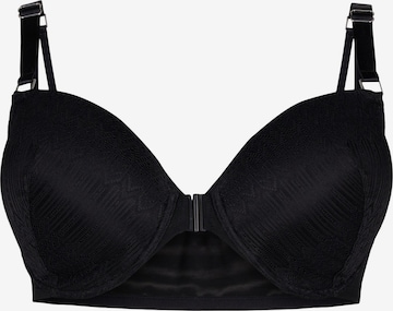 Devoted by ZizziPush-up Grudnjak - crna boja: prednji dio