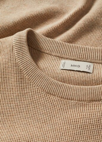 MANGO MAN Pullover 'Antigua' in Beige