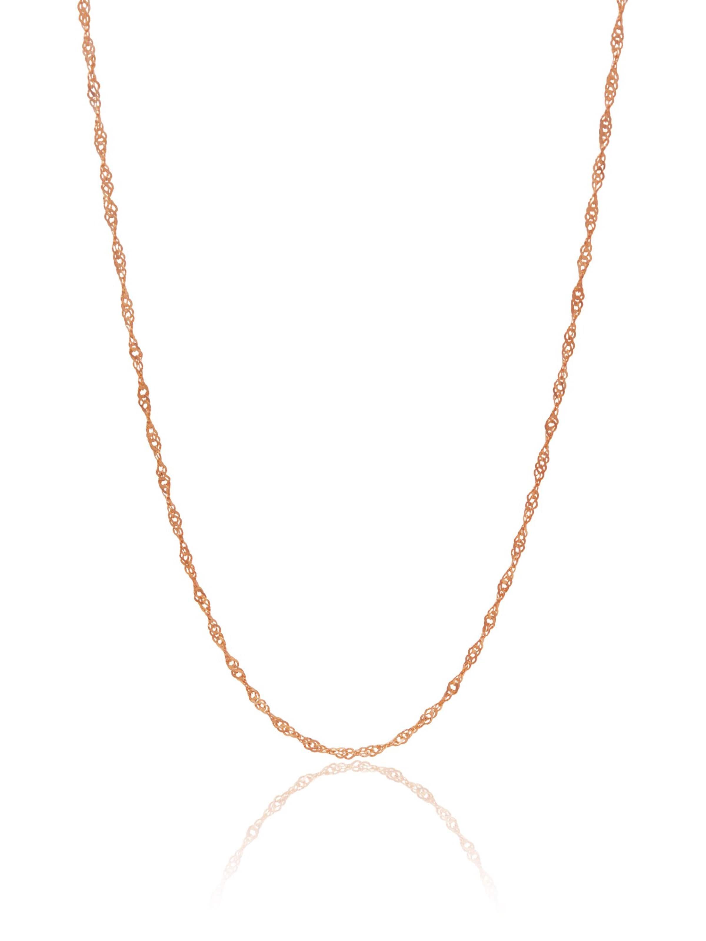Einzelstück Necklace 'Singapur' in Gold: front
