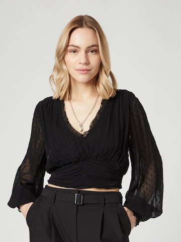 Guido Maria Kretschmer Women - Blusa 'Liora' em preto: frente