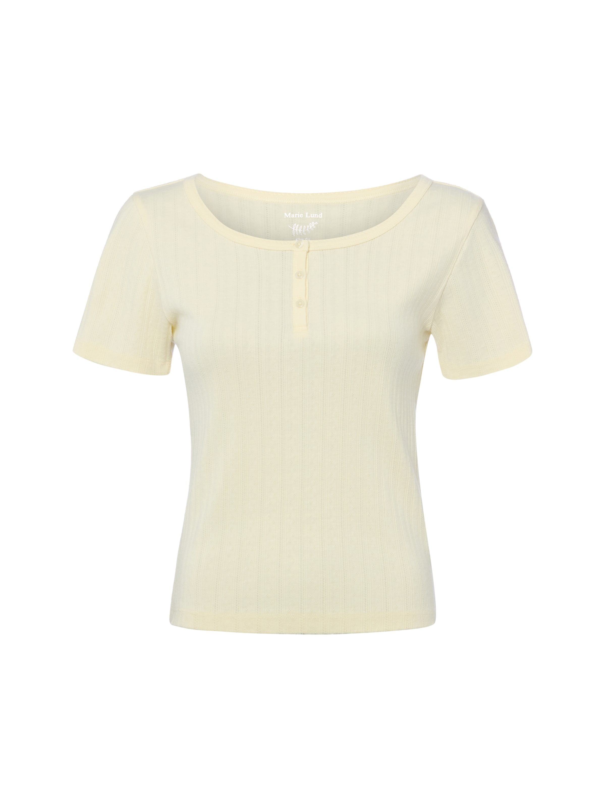 Marie Lund Shirt in Yellow: front