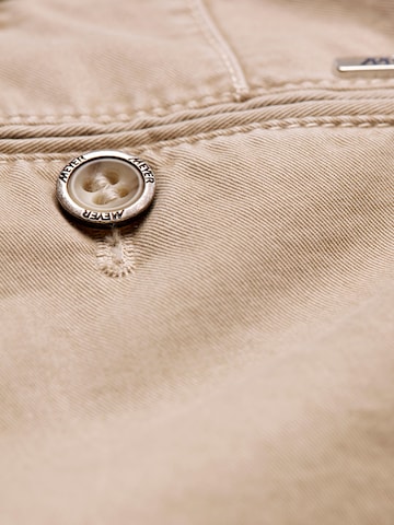 Regular Pantalon chino 'New York' MEYER en beige