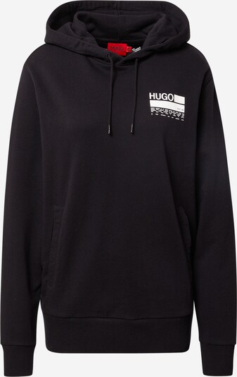HUGO Sweatshirt 'Dasweater' in schwarz / weiß, Produktansicht