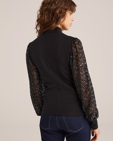 WE Fashion Top in Zwart