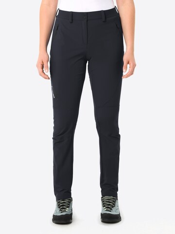 VAUDE Regular Outdoorhose 'Scopi' in Schwarz: Vorderseite