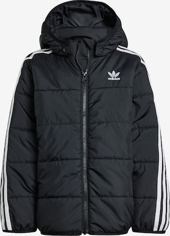 ADIDAS ORIGINALS - Chaqueta de entretiempo 'Adicolor' en negro: frente