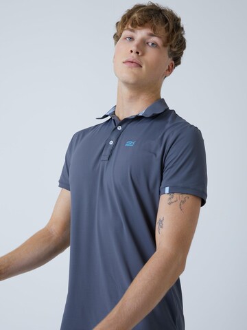 T-Shirt fonctionnel 'Polo' SPORTKIND en gris