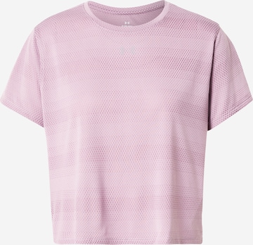 UNDER ARMOUR Performance Shirt 'Velociti' in Pink: front