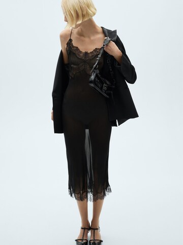 MANGO Blazer 'Nuit' i sort