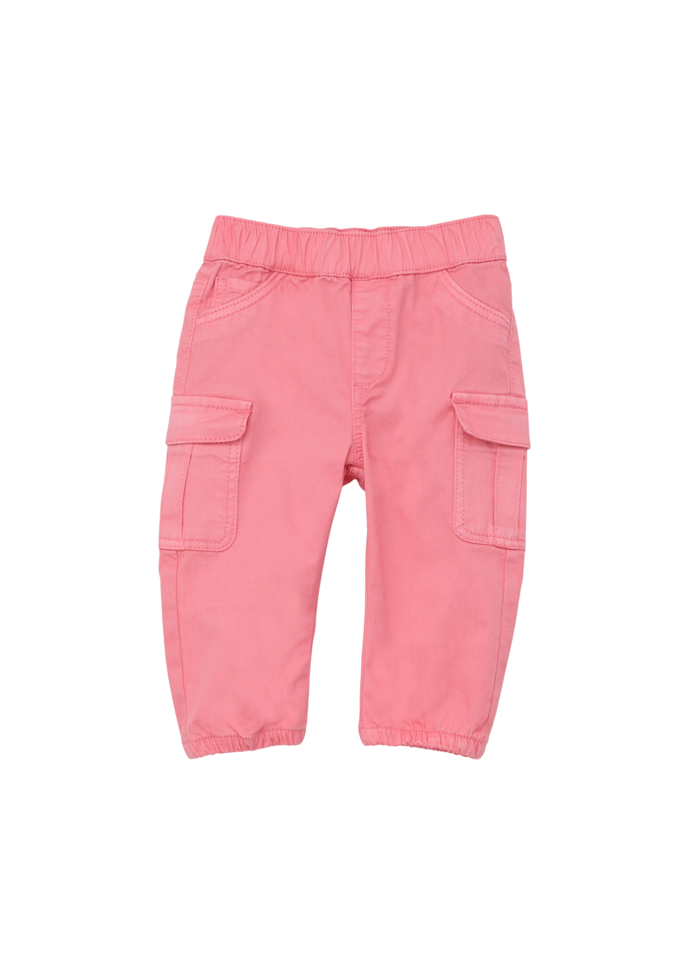 s.Oliver Tapered Broek in Roze: voorkant
