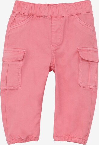 s.Oliver Tapered Broek in Roze: voorkant