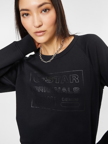 G-Star RAW Sweatshirt in Schwarz