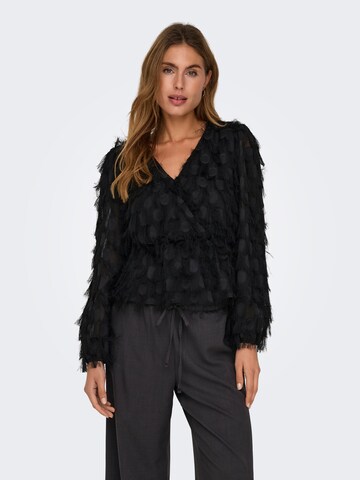 JDY Blouse 'JDYMimi' in Zwart: voorkant