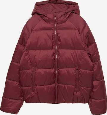 Pull&Bear Jacke in Rot: Vorderseite