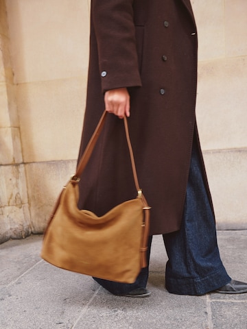 Sac bandoulière 'Moreen' Nat&Nin en marron