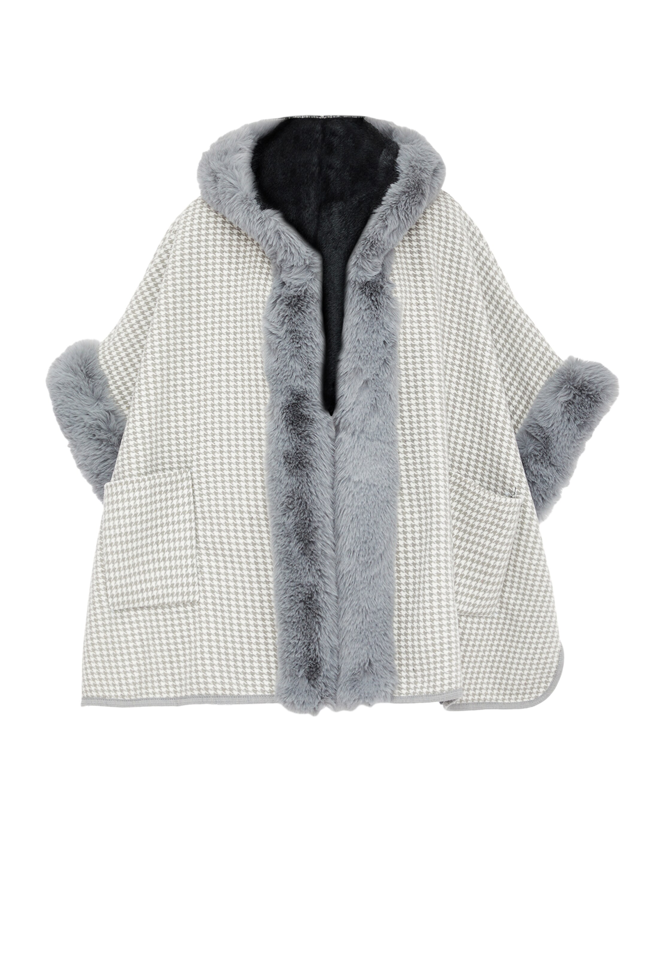 FRAULLY Cape in Grijs