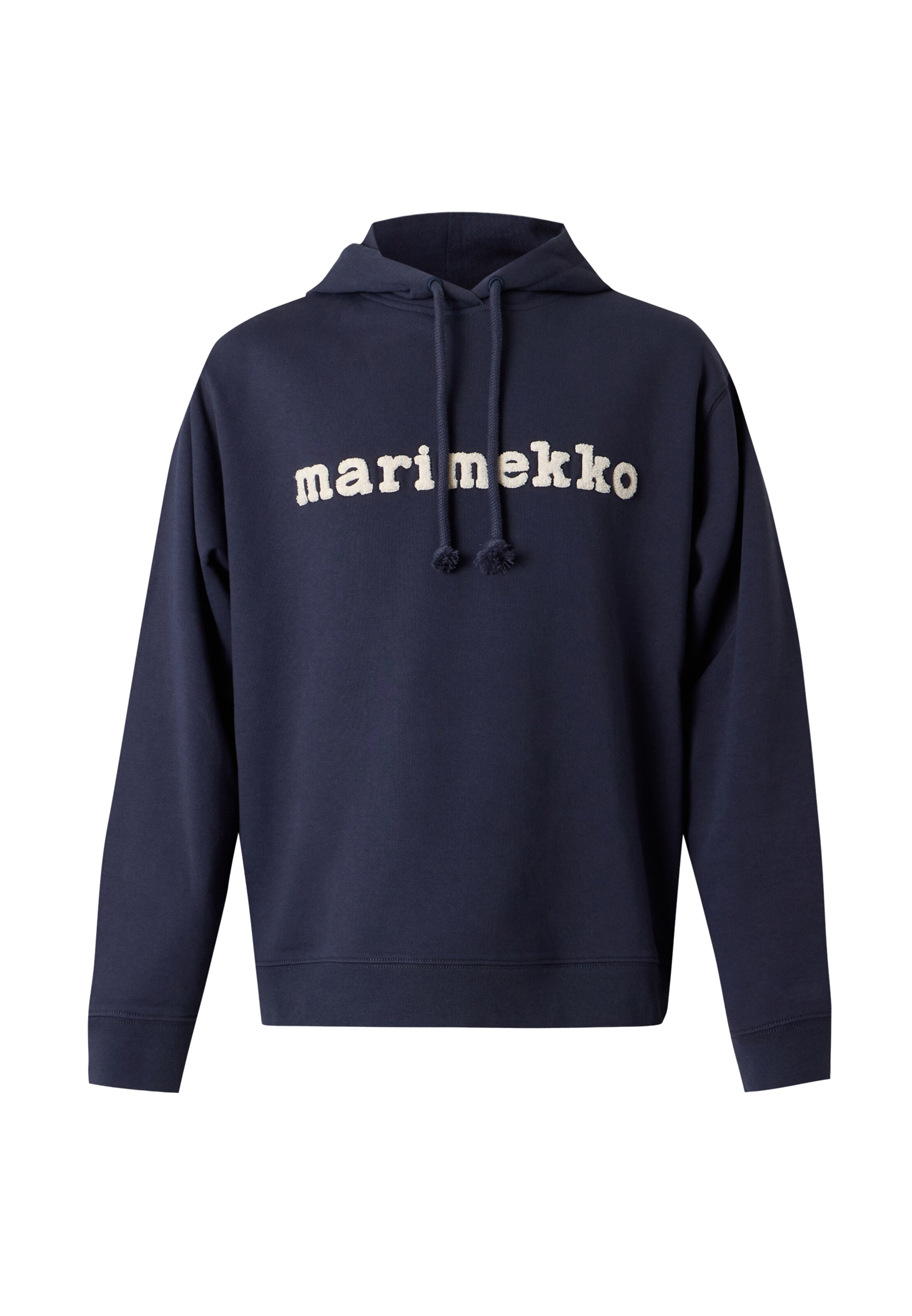 Marimekko Sweatshirt 'SKRIPTI' in Blue: front