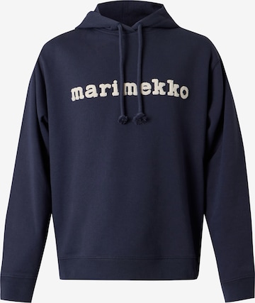 mėlyna Marimekko Megztinis be užsegimo 'SKRIPTI': priekis