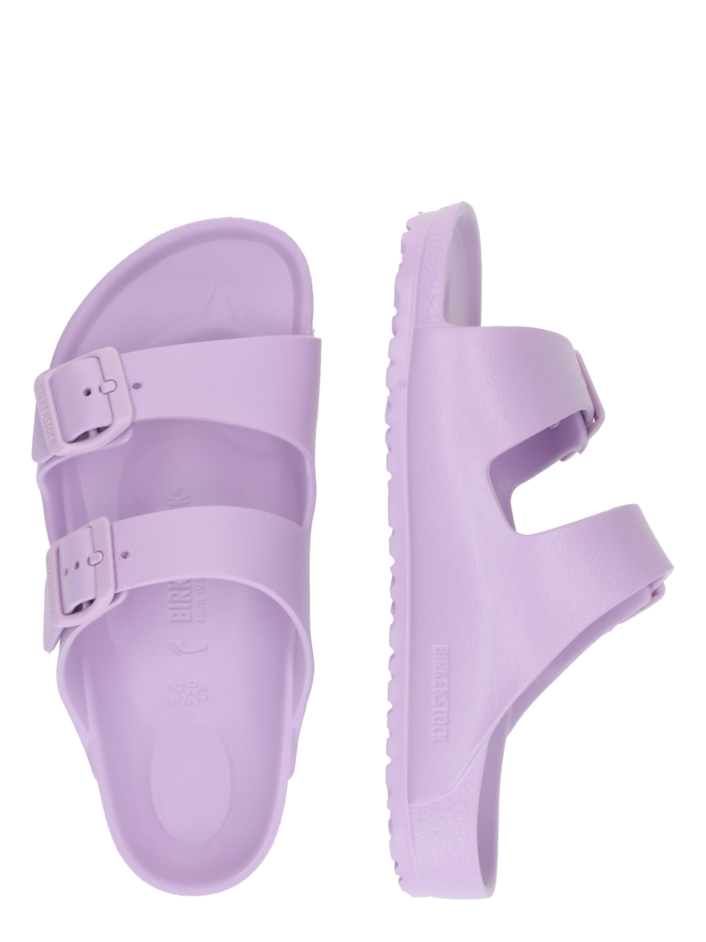 BIRKENSTOCK Open shoes 'Arizona' in Purple