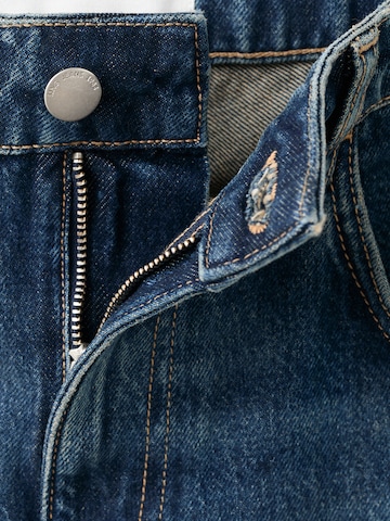 MANGO Bootcut Džínsy 'SELENA' - Modrá