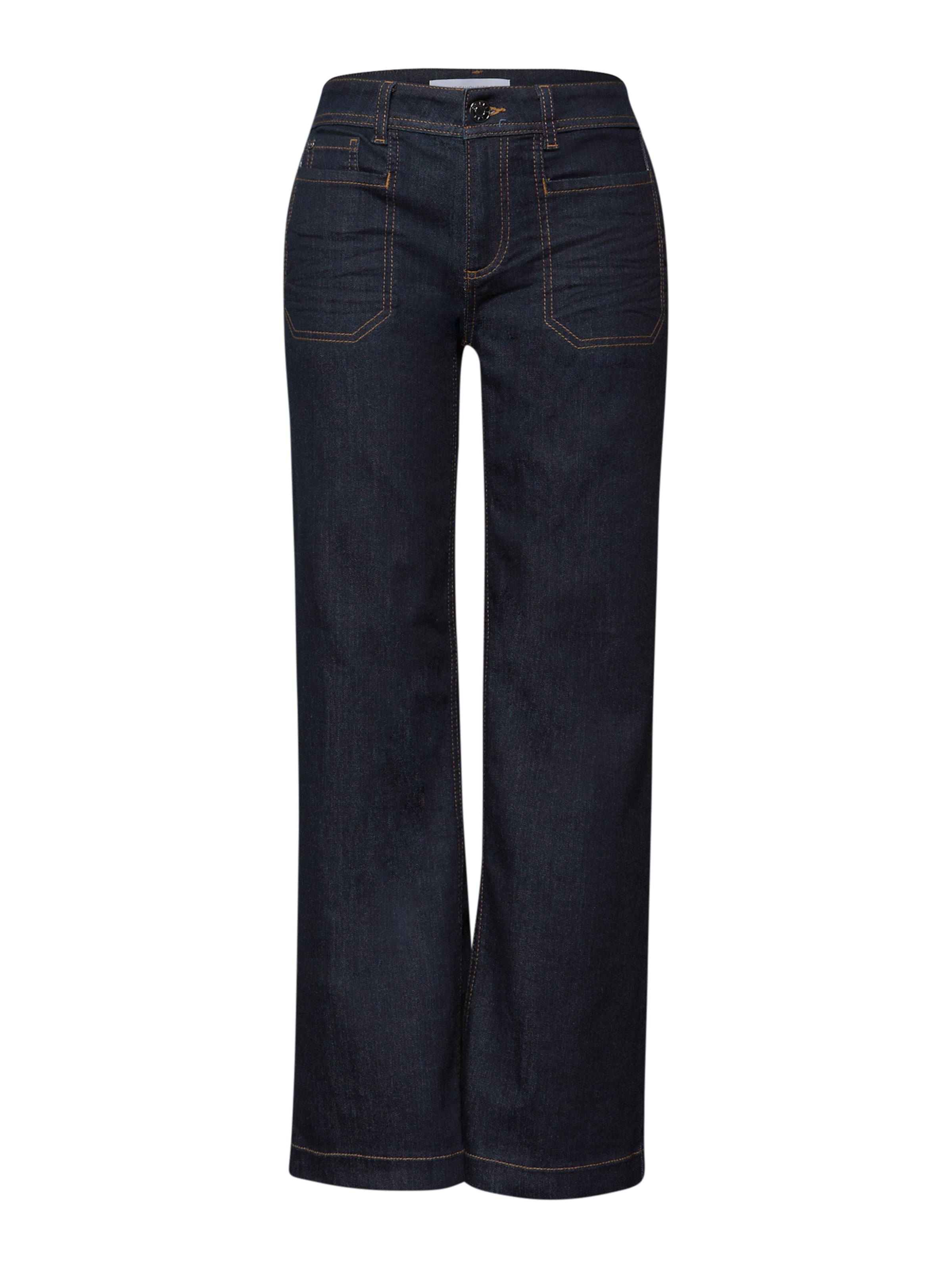 STREET ONE Wide Leg Jeans in Blau: Vorderseite