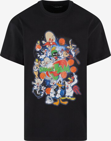 MT Upscale Shirt 'Space Jam Teamwork' in Black: front