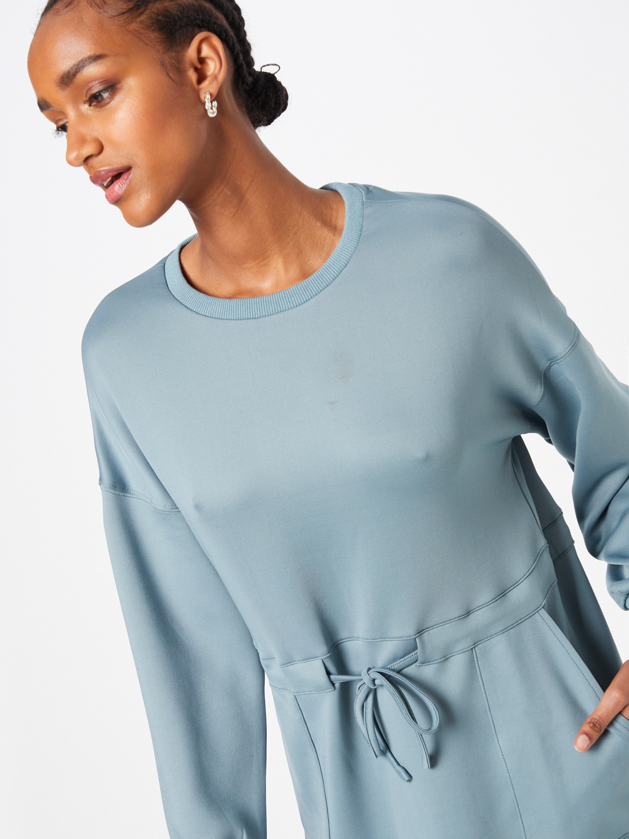 Frauen Große Größen Kleid in Himmelblau - ON70357 Frauen Große Größen Kleid in Himmelblau - ON70357