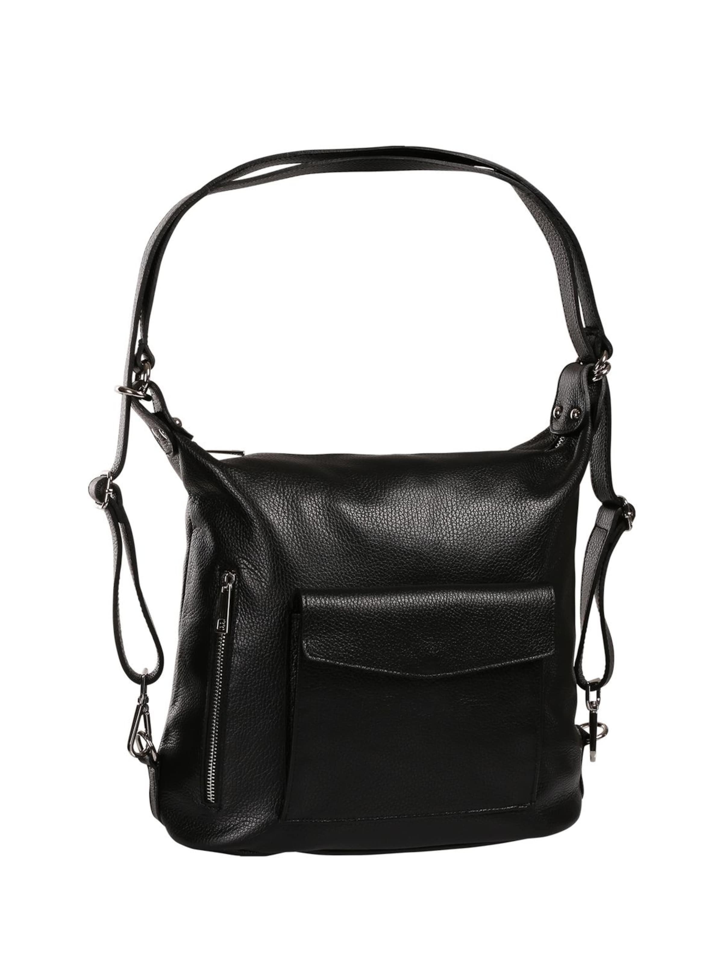 Toscanto - Mochila en negro: frente