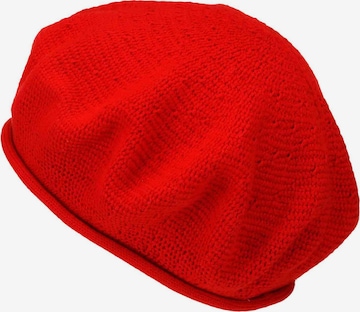 LOEVENICH Mütze in Rot: Vorderseite