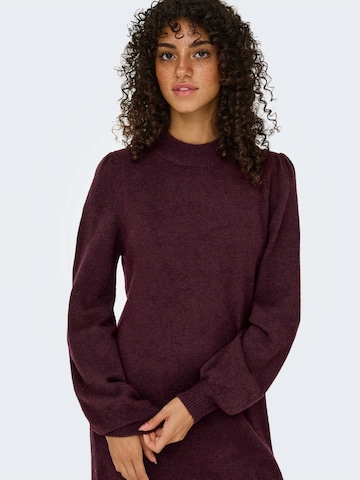 JDY Knit dress 'JDYRUE' in Red