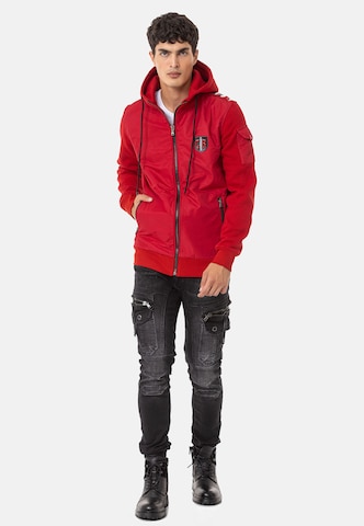 CIPO & BAXX Sweatvest in Rood