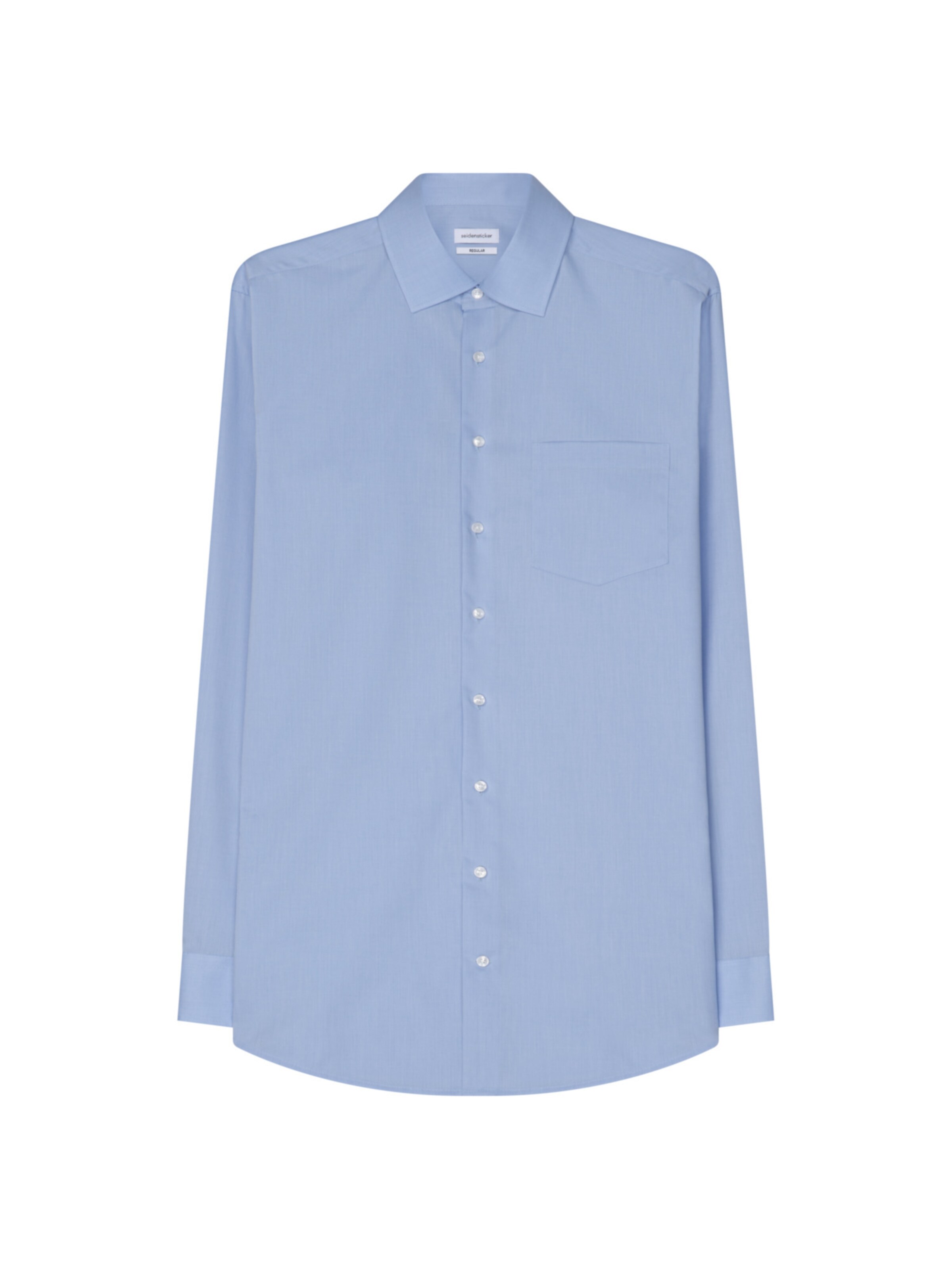 SEIDENSTICKER Regular fit Button Up Shirt in Blue: front