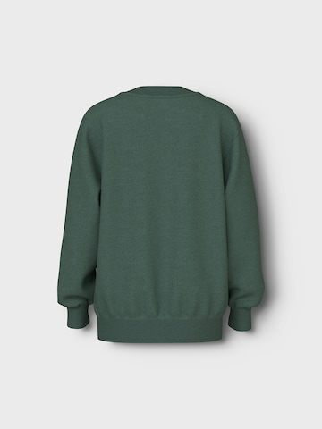 Sweat 'NKMVANOA' NAME IT en vert