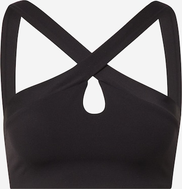 ABOUT YOU x Sofia Tsakiridou Top 'Cara' in Black: front