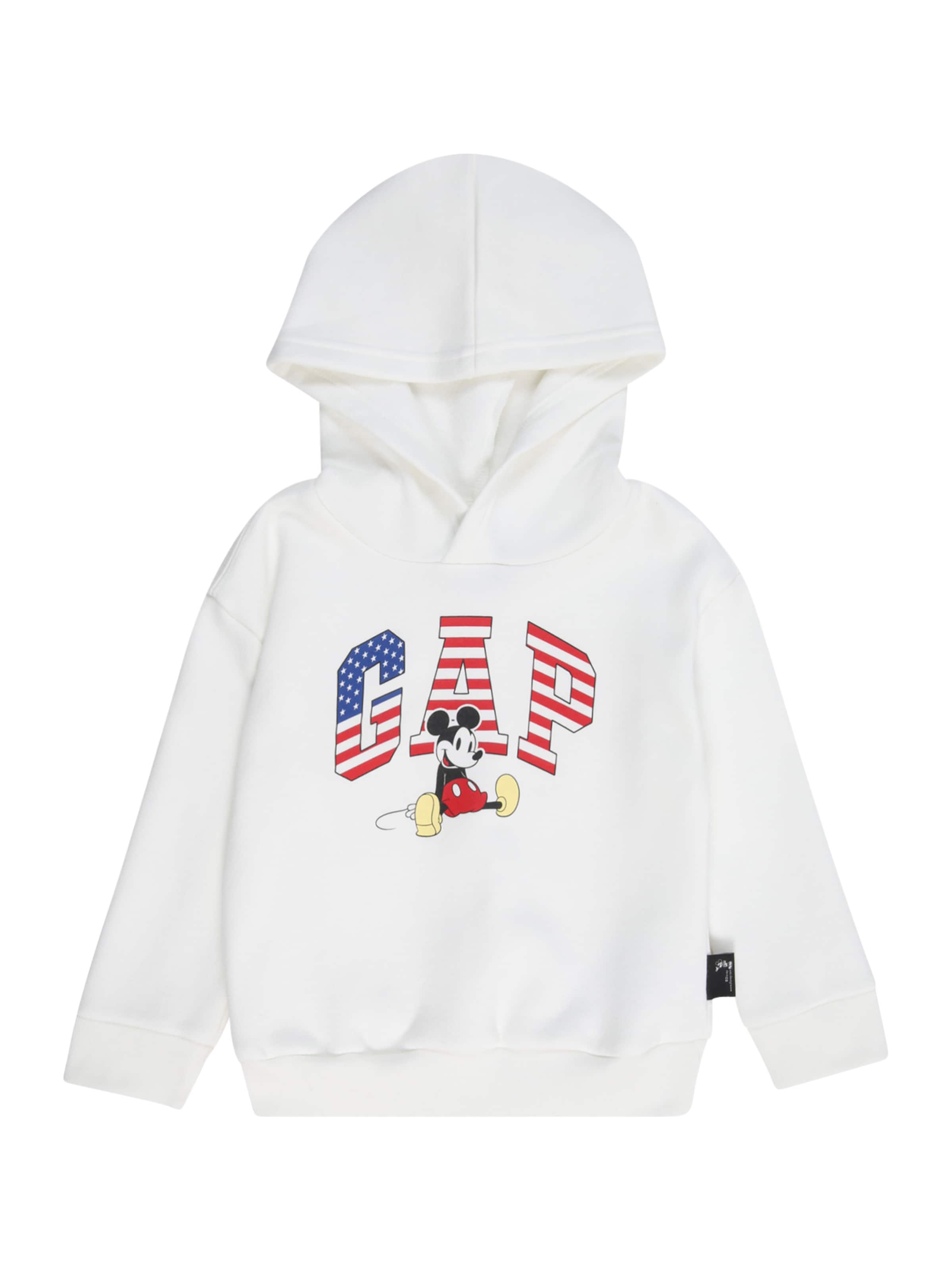 GAP Mikina - Biela: predná strana