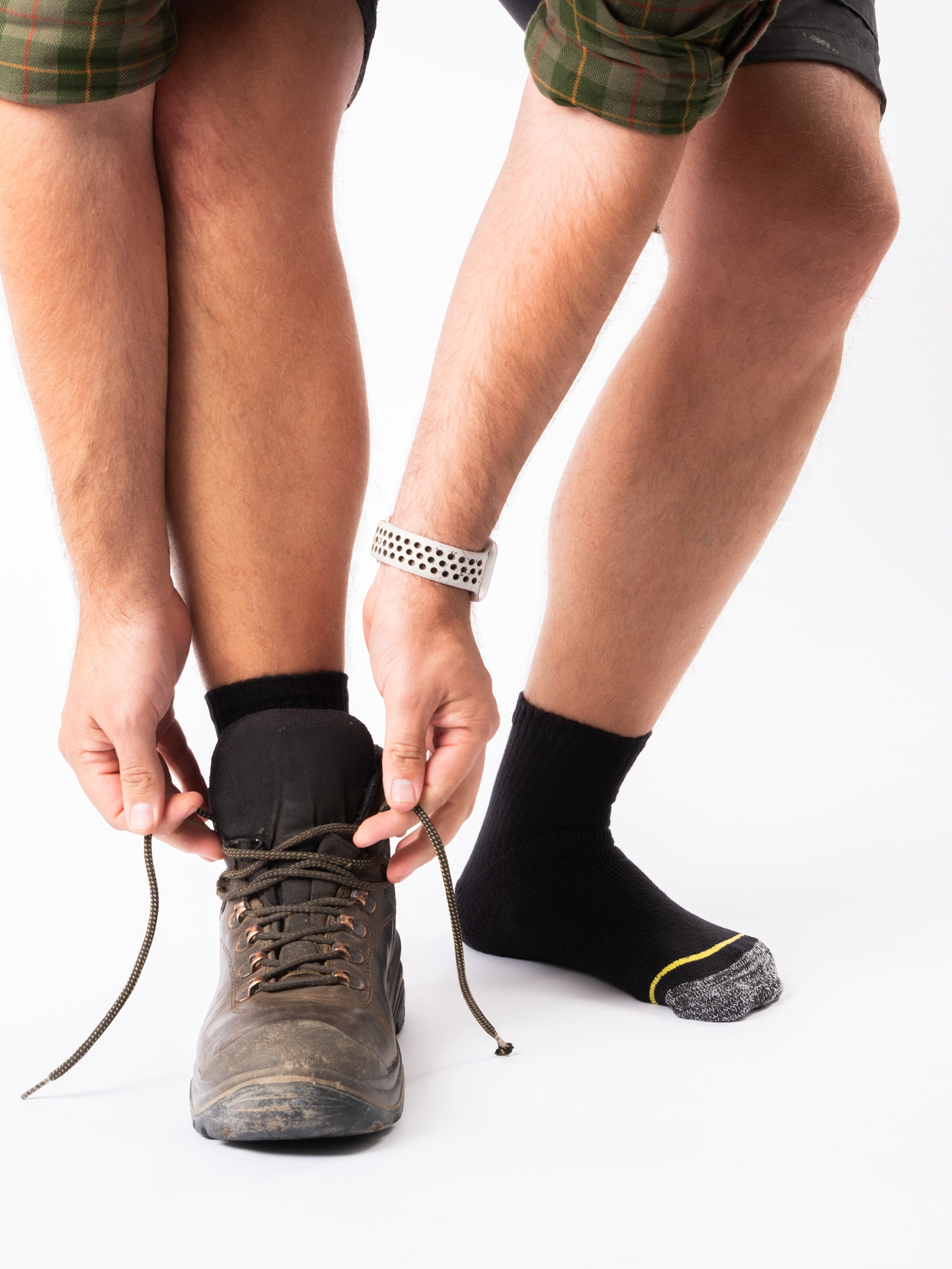 Occulto Sokken 'Karl' in Zwart: voorkant