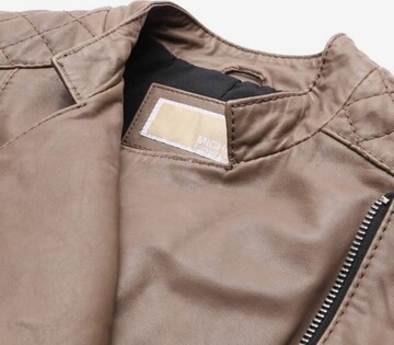 Michael Kors Lederjacke / Ledermantel S in Braun