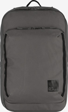 JACK WOLFSKIN Backpack in Grey: front