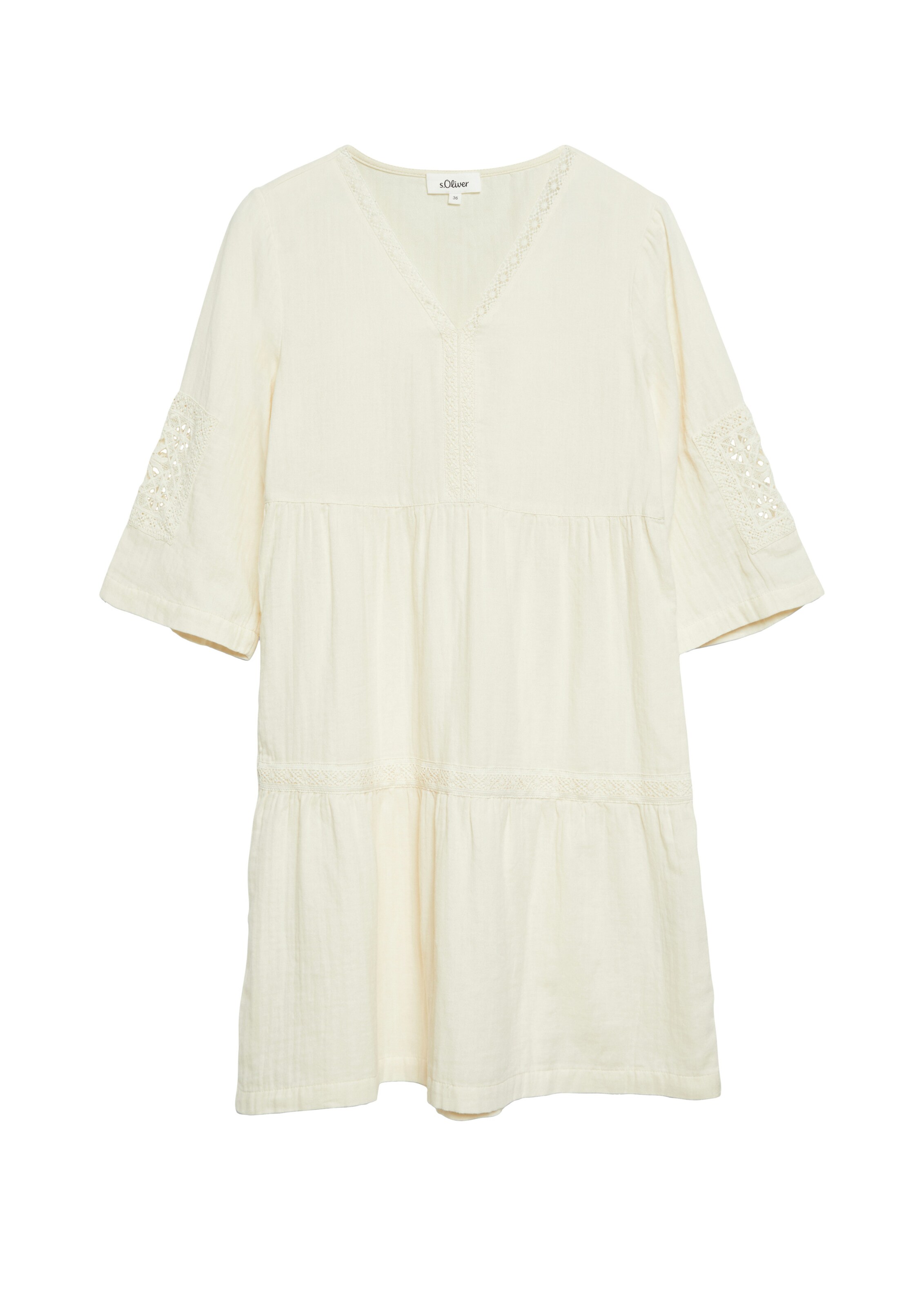 Robe s.Oliver en beige : devant