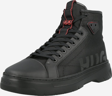 juoda HUGO Red Auliniai batai su raišteliais 'Urian Hito Rcyny': priekis