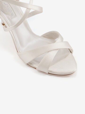 Dune LONDON Strap sandal 'MARIBEL' in Beige