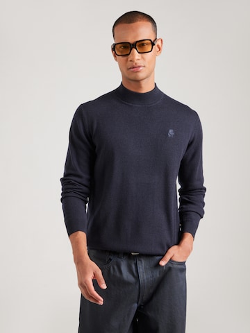 Karl Lagerfeld - Jersey en azul: frente