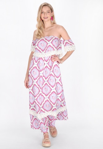 IZIA - Vestido 'Festival' en rosa