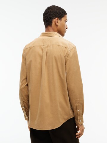 TOMMY HILFIGER Regular fit Overhemd in Beige