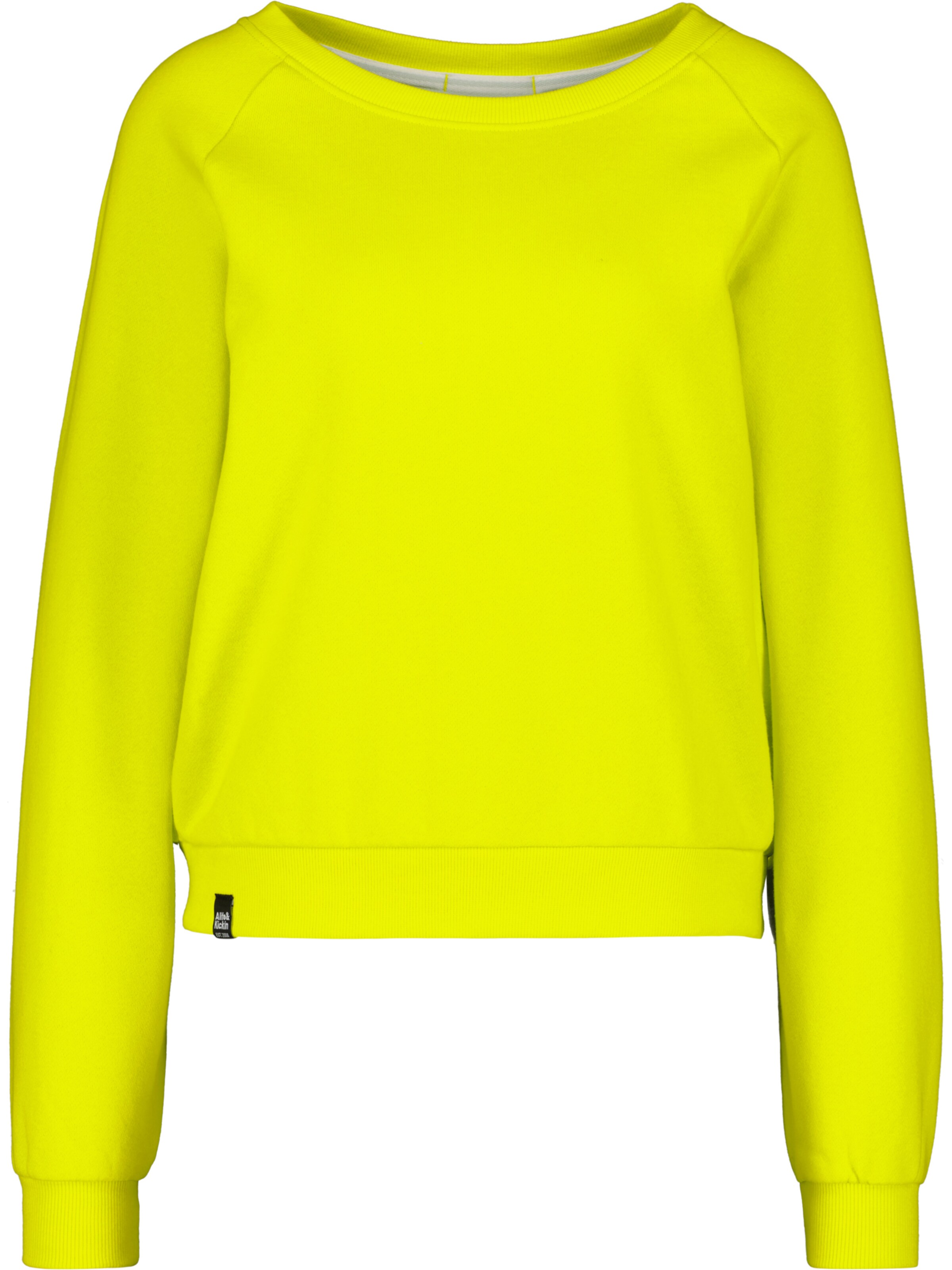 alife & kickin Μπλούζα φούτερ 'TeonaAK A' σε πράσινο: μπροστά