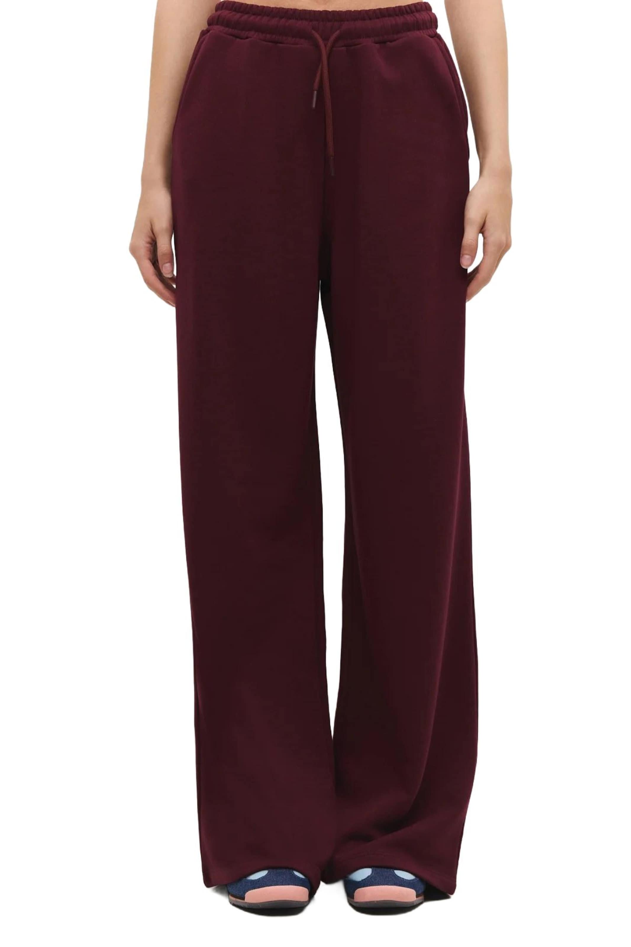No Matter What Loose fit Pants in Red: front